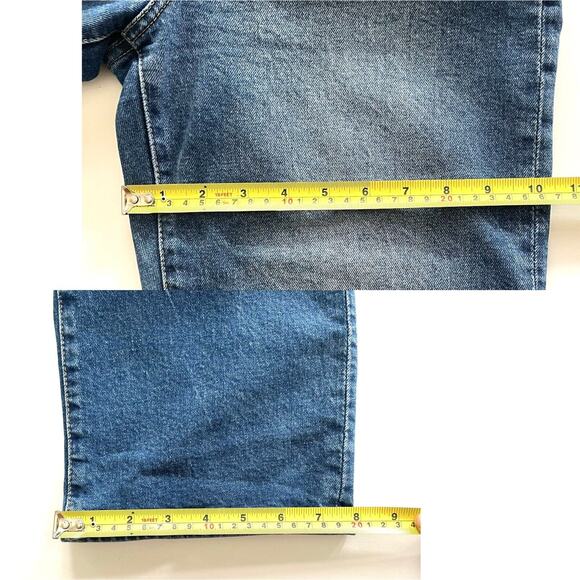 ZARA DENIM Women’s 12”Super High Rise Mom Fit Jeans Button Fly - Picture 9 of 12